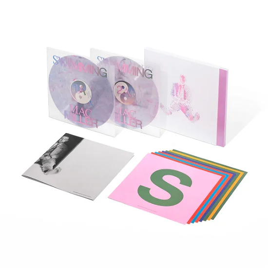 Swimming (5th Anniversary Milky Clear/Hot Pink/Sky Blue Marble Deluxe 2LP)