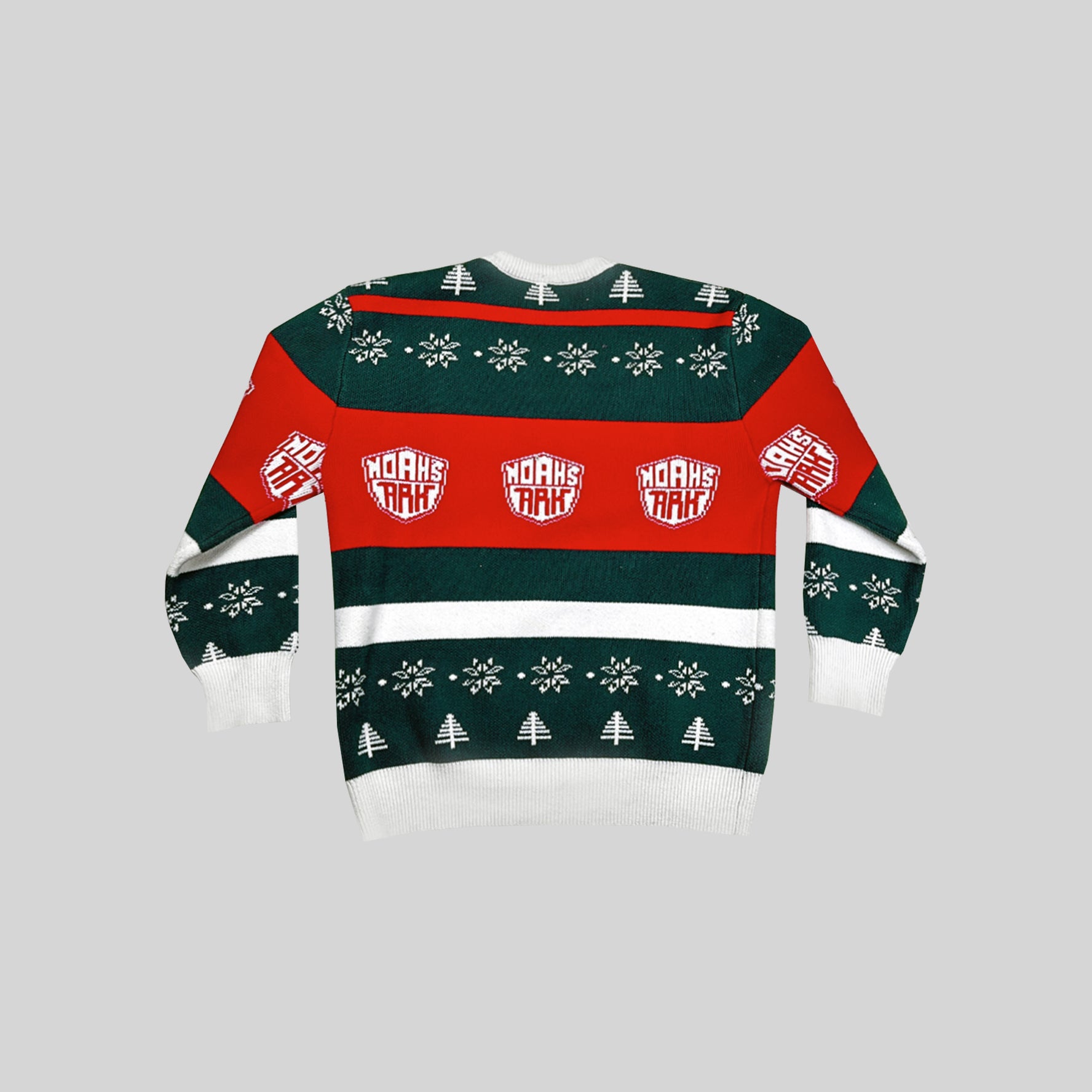 DE ALLERMOOISTE NOAH'S ARK KERSTTRUI EVER (Green & Red Sweater)